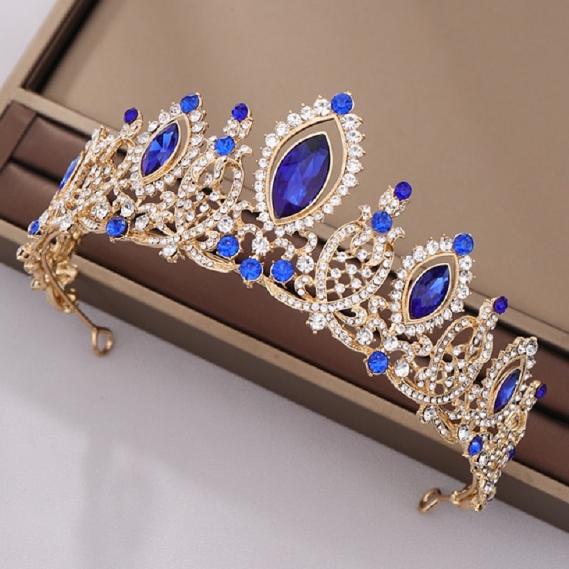 Luxury Crystal Wedding Pageant Party Crown - Image 3