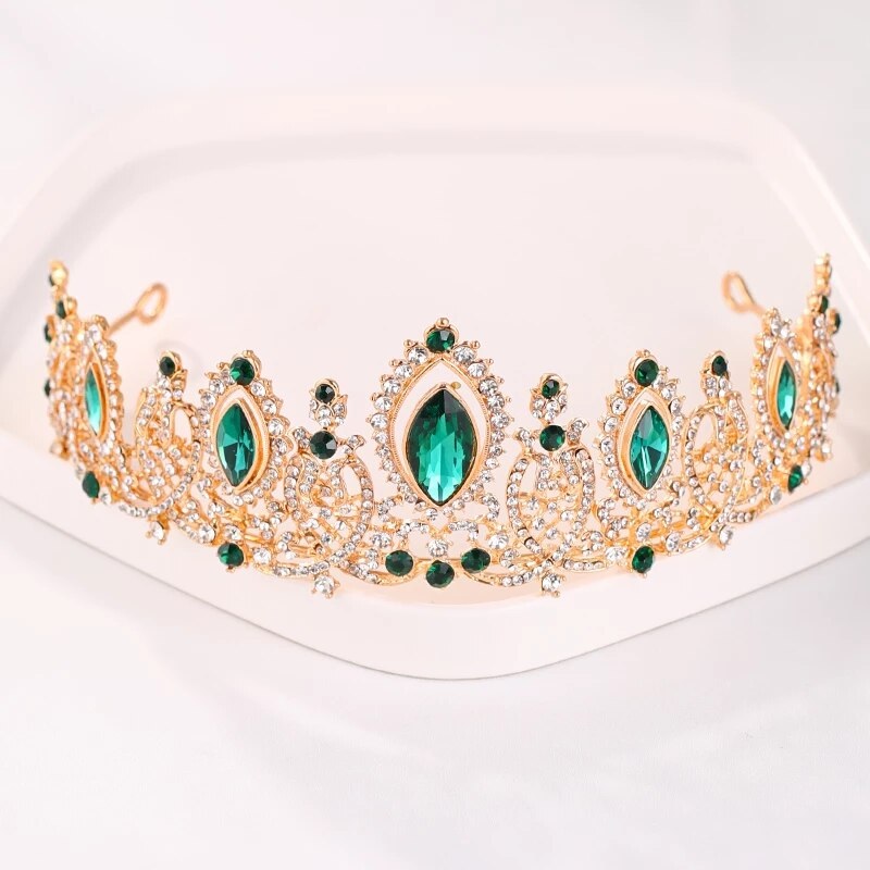 Luxury Crystal Wedding Pageant Party Crown - Image 5