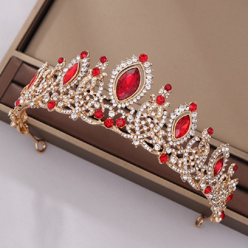 Luxury Crystal Wedding Pageant Party Crown - Image 7