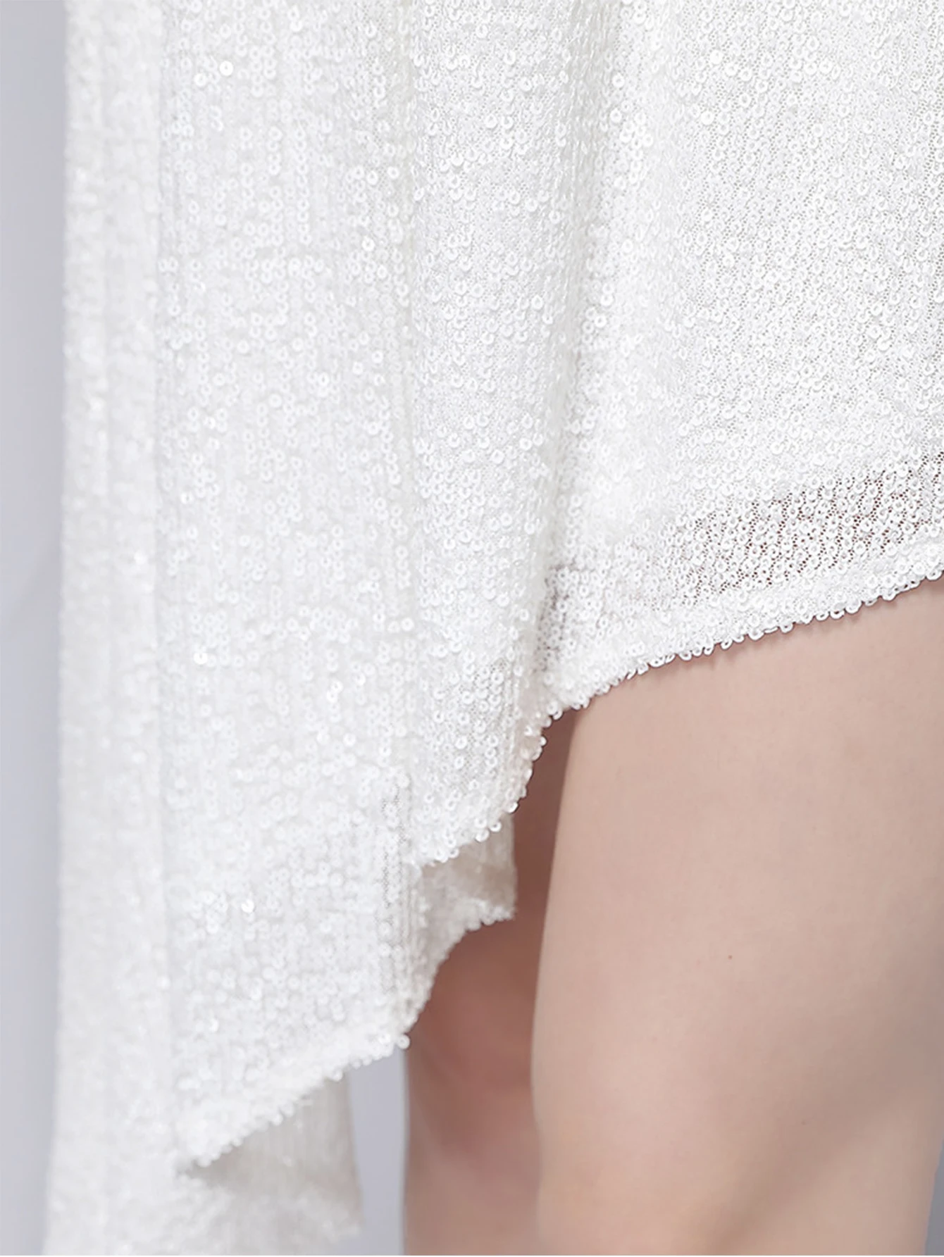 Luxury Elegant Backless Sequin Birthday Party Mini Dress - Image 16