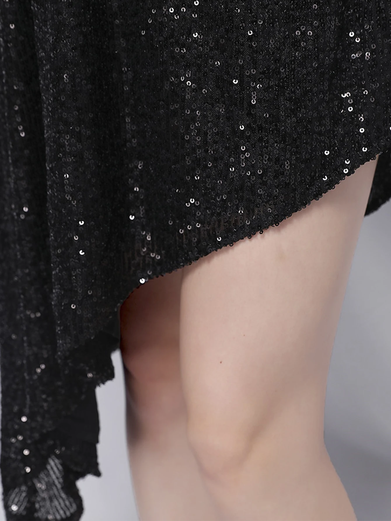 Luxury Elegant Backless Sequin Birthday Party Mini Dress - Image 26