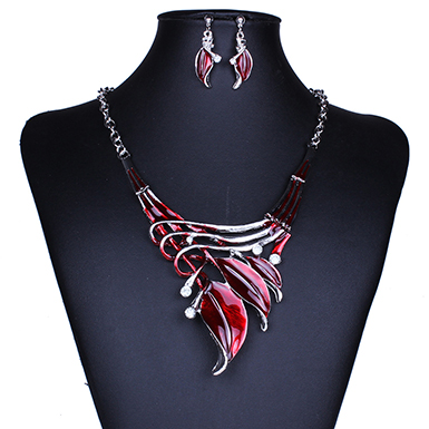 Necklace with Earring Jewelry Sets - Image 5