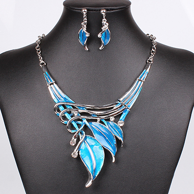 Necklace with Earring Jewelry Sets - Image 8