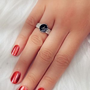 Ring Watch Shaped Finger Jewelry