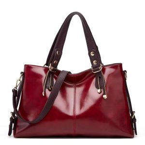 Soft Leather Fashion Large Capacity Tote Bag