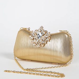 Elegant  Luxury Rhinestone Exquisite Small Boxy Clutch