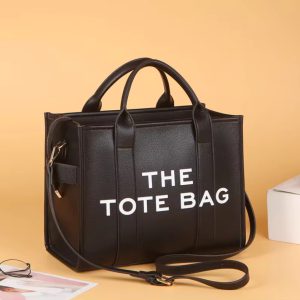 Casual Leather Symatic Large -capacity Tote Bags