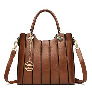 High Quality Luxury Leather Large Capacity Tote Bag