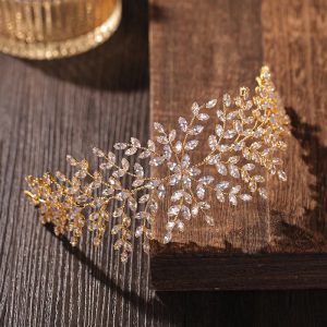 Trendy Bride Hair ornaments Wedding Zircon Tiaras