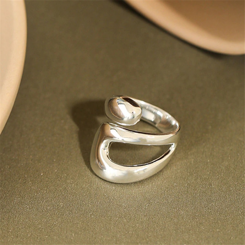 Unique Design Hollow Ring Fashion Trendy Open Jewelry - Image 3