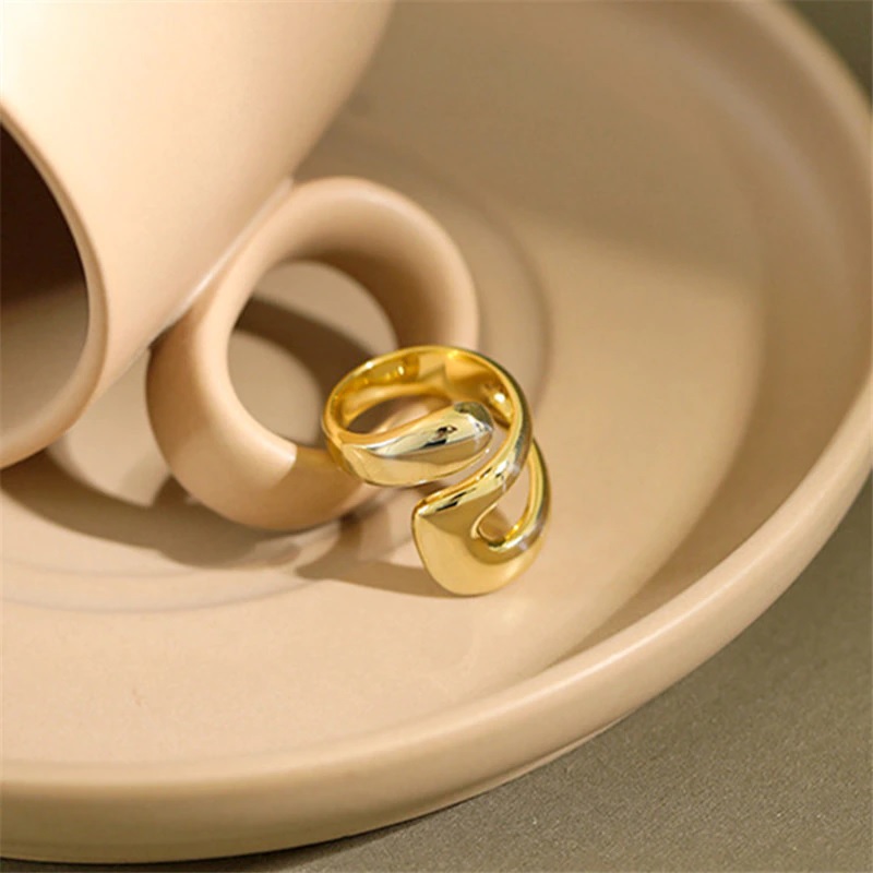 Unique Design Hollow Ring Fashion Trendy Open Jewelry - Image 4