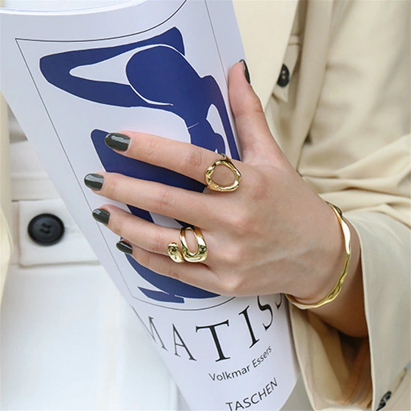 Unique Design Hollow Ring Fashion Trendy Open Jewelry - Image 7