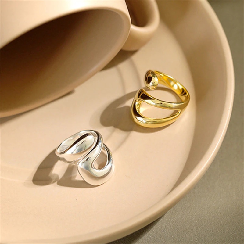 Unique Design Hollow Ring Fashion Trendy Open Jewelry - Image 9