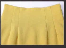 A-Line Hip High Waist One Step Professional Half Elegant Mini Skirts - Image 3