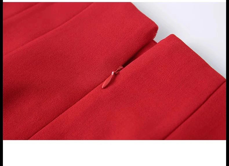 A-Line Hip High Waist One Step Professional Half Elegant Mini Skirts - Image 5