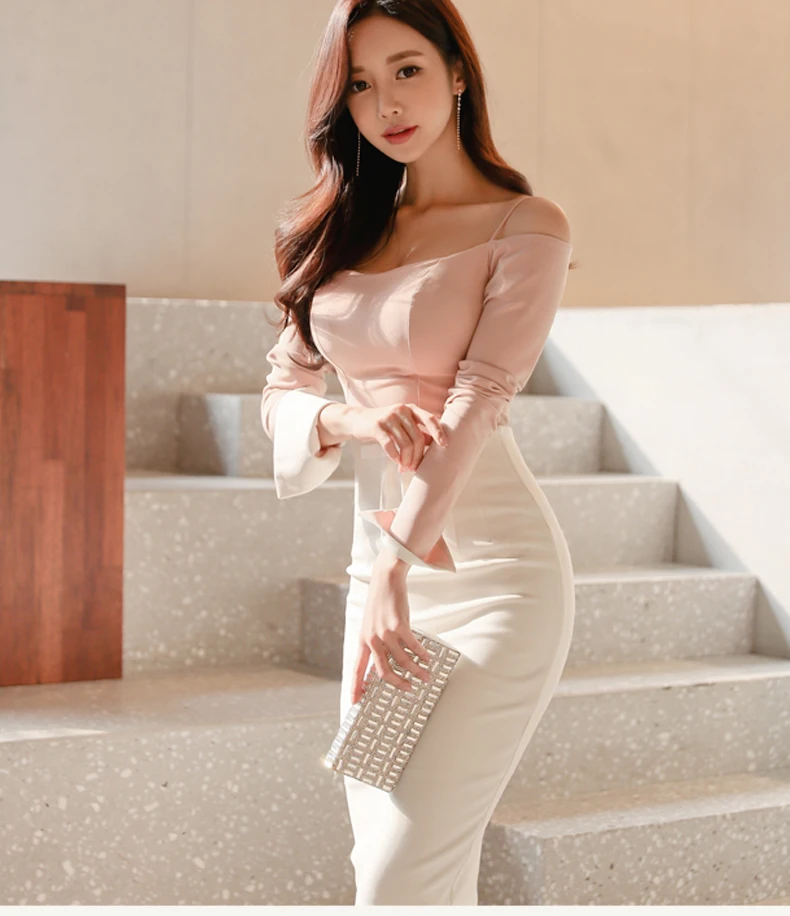 High Waist Split Bodycon Elegant And Vintage Office Pencil Skirts - Image 4