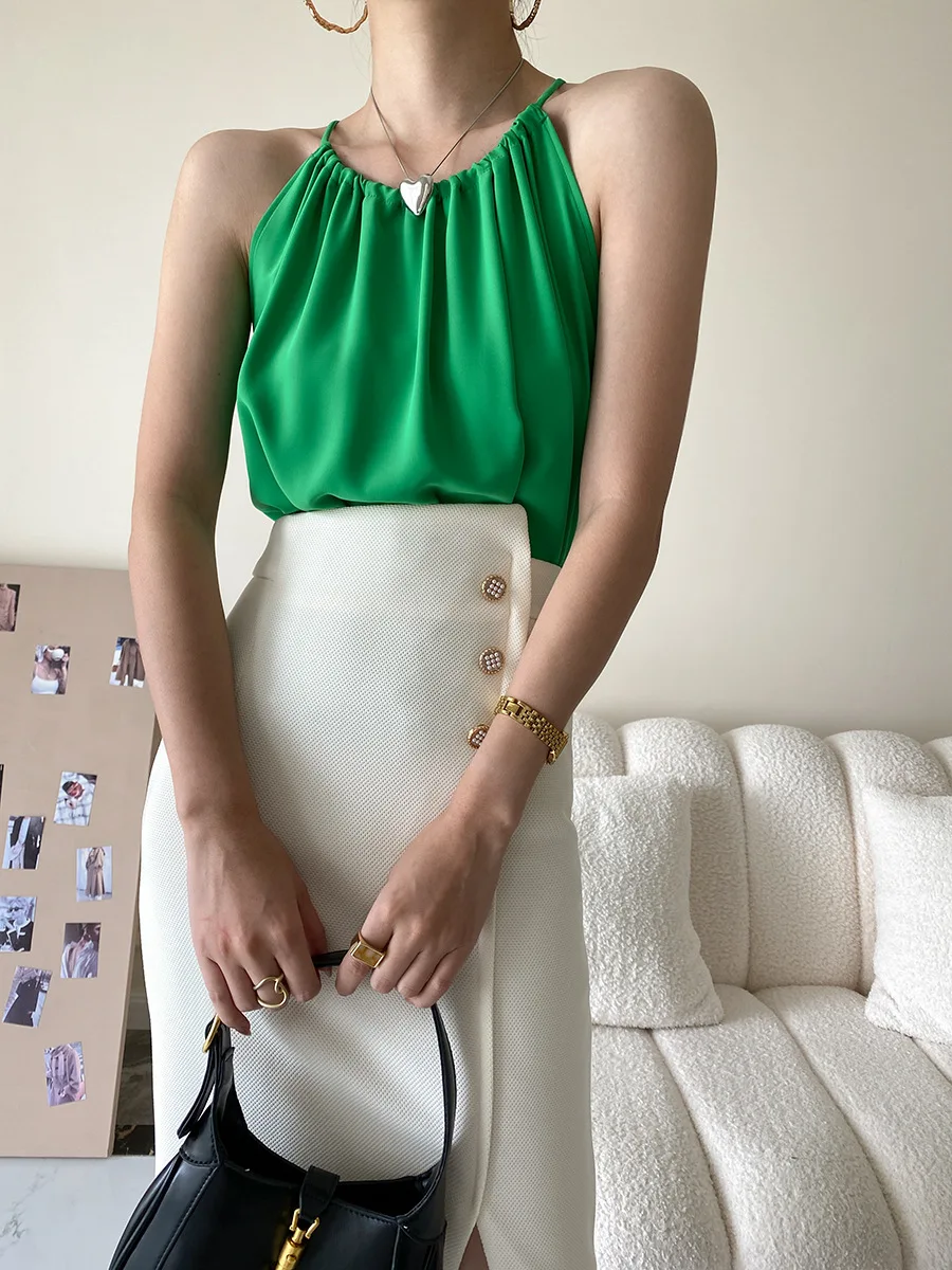 Slit Wrap Suit Fashion Bodycon Office Elegant And Vintage Midi Skirts - Image 6