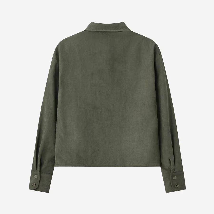 Casual A-line Viscose Shirt And Skirts 2 Piece Set - Image 9