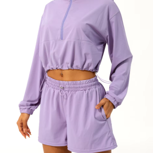 Casual Breathable Quick Dry Fitness Running Two Pieces Yoga Suit