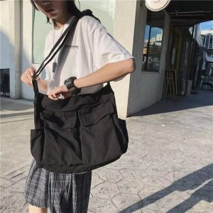 Casual Flap Pocket Large Capacity Designer Shoulder Bag