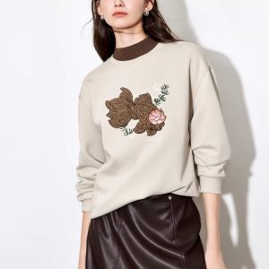 Casual Original Design Heavy Craftsmanship Pattern Hoodies