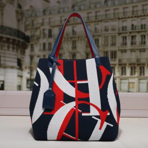 Casual Retro Design Large Capacity Bucket Handbag