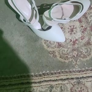 Casual Soft Leather Solid Color Thick High-heeled Sandals00000_11zon