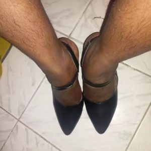 Casual Soft Leather Solid Color Thick High-heeled Sandals277_11zon