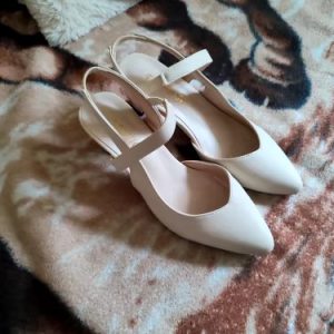 Casual Soft Leather Solid Color Thick High-heeled Sandals5012_11zon