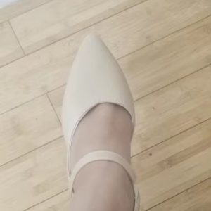 Casual Soft Leather Solid Color Thick High-heeled Sandals55555_11zon