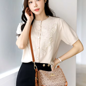 Elegnet Solid PU Leather Zipper Multi Pockets Crossbody Shoulder Sling Bag