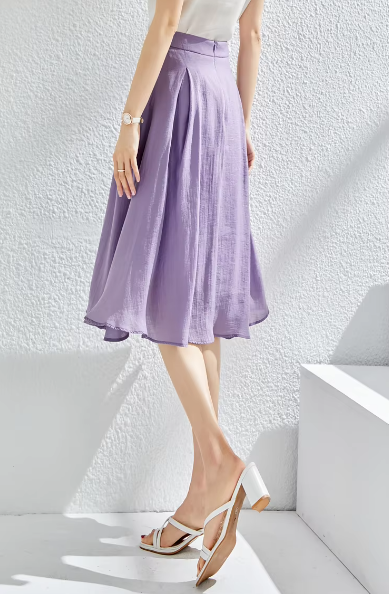 L-Line High Waist Chic Solid Fashion Thin Elegant Office Mini Skirts