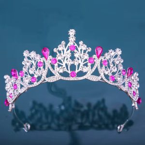 Fashion Crystal Diamond Queen Crown Tiara
