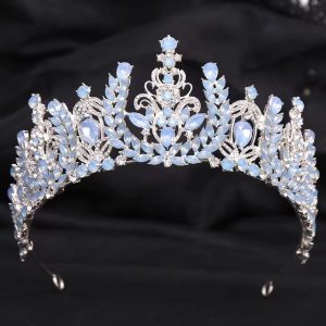Water Drop Fashion Diamond Wedding Hair Crown Tiara