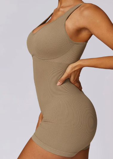 Trendy Clothing Fitness Seamless Bodysuits One-Piece Outfit - Image 16