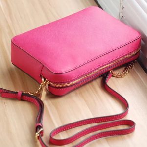 Trendy Solid PU Leather Crossbody High Quality Messenger Bag