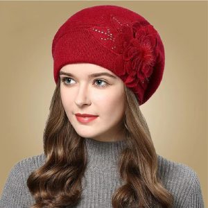 Versatile Rabbit Hair Knitted Thickened Warm Ear Protect Wool Hat
