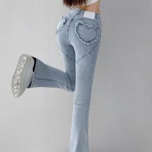 Vintage Baggy Denim Wide Legged Loose Flare Jeans