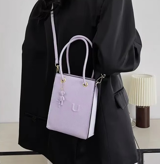 Casual Flap Pocket Versatile Crossbody Small Square Bag - Image 8