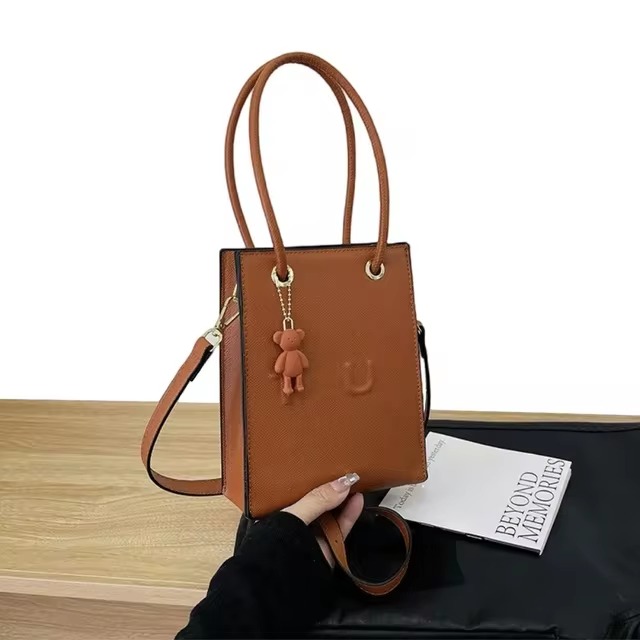 Casual Flap Pocket Versatile Crossbody Small Square Bag - Image 21