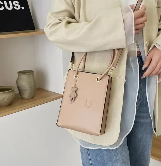 Casual Flap Pocket Versatile Crossbody Small Square Bag - Image 2