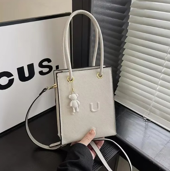 Casual Flap Pocket Versatile Crossbody Small Square Bag - Image 12