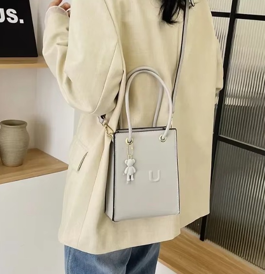 Casual Flap Pocket Versatile Crossbody Small Square Bag - Image 11