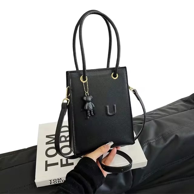 Casual Flap Pocket Versatile Crossbody Small Square Bag - Image 15