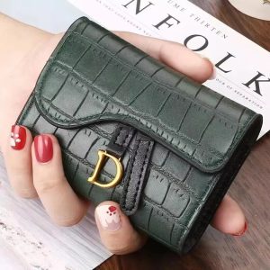 Casual Interior Slot Mini PU Letter Card Holder Wallets Bag