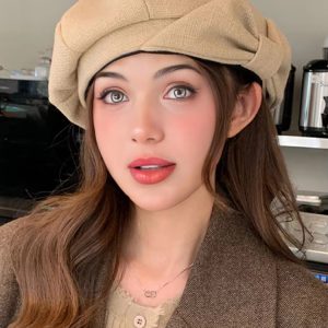 Casual Octagonal Beret Suitable For Daily Travel And Use