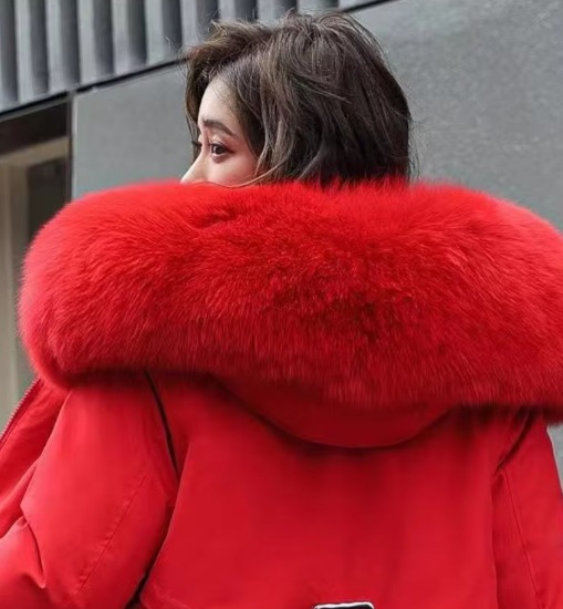 Casual Sashes Fleece Hodded Padded Loose Coats - Image 13