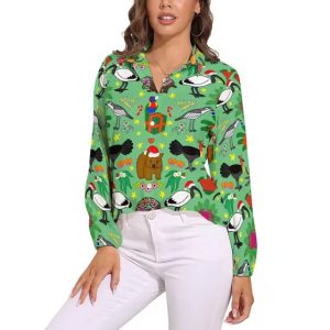 Vintage Single Breasted Long Sleeve Regular Fit Shirt