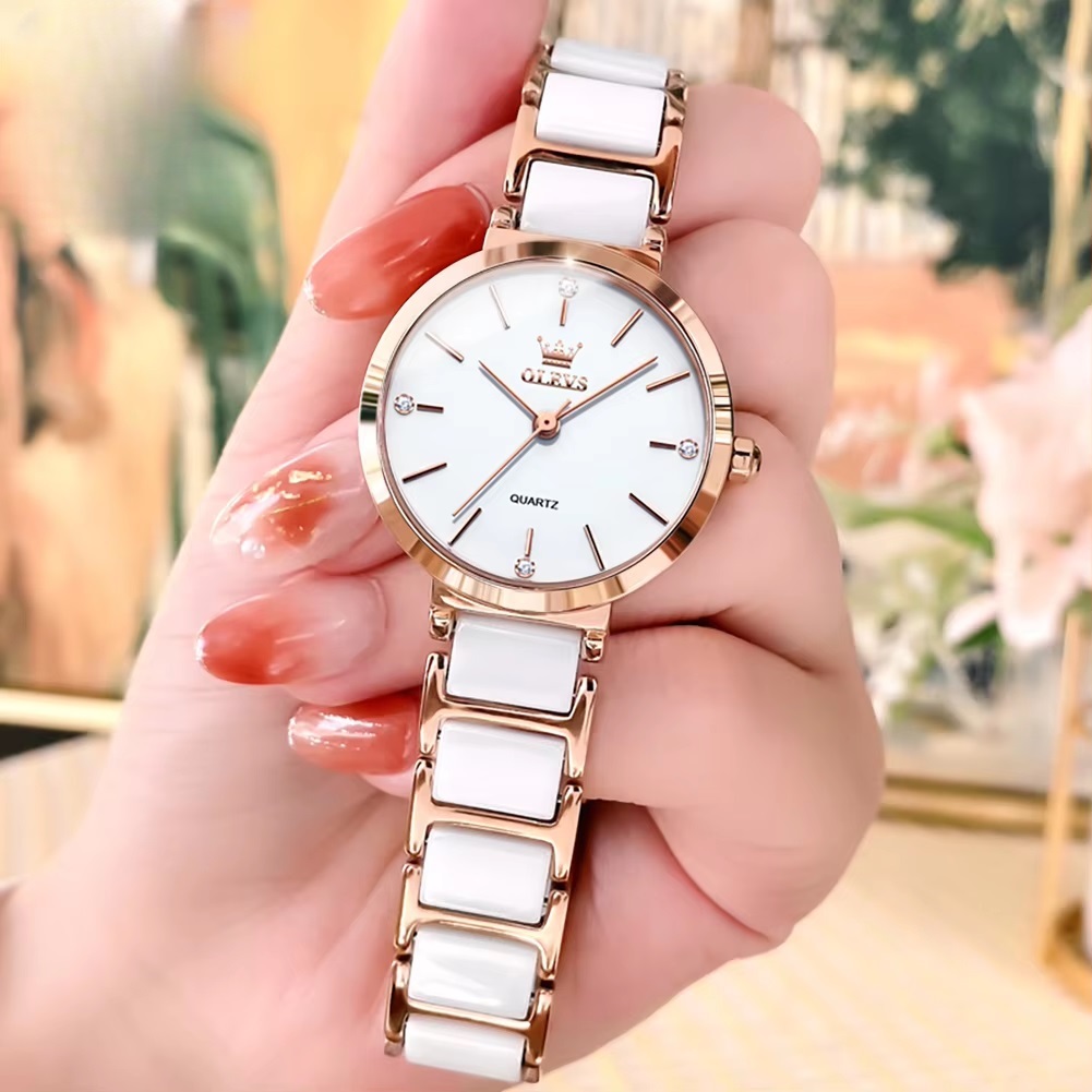 Elegant Bracelet Fashion Waterproof Quartz Ladies Wristwatch - Image 2