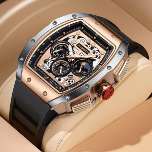 Military Quartz Chronograph Business Waterproof Sports Watch